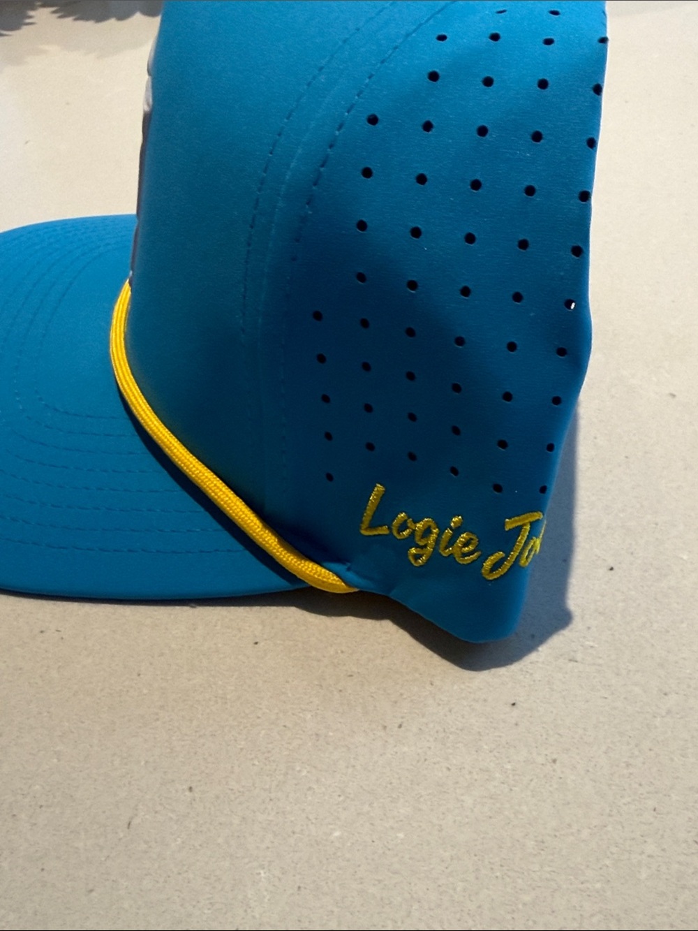Logie Joes Tequila shot Golf SnapBack hat with matching ball marker - Picture 3 of 4